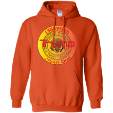 "I Survived Trump: Year One" - Personal Designer Men's Women's Pullover Hoodie 8 oz.