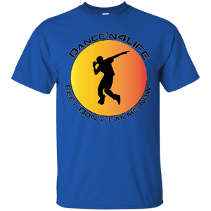 Dance'N4Life - Feet Don't Fail Me Now" - Custom Personalized T-shirts Men's Women's Cotton T-Shirt