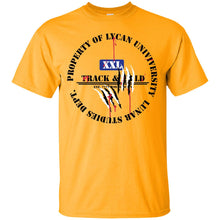 "Property Of Lycan U Lunar Studies" -B Custom Personalized T-shirts Men's Women's Ultra Cotton T-Shirt