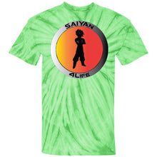 "Saiyan" 4Life - Custom Personalized T-shirts Men's Women's 100% Cotton Tie Dye T-Shirt