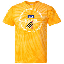 Property of Black Lagoon U. Swim Team - Custom Personalized T-shirts Men's Women's 100% Cotton Tie Dye T-Shirt
