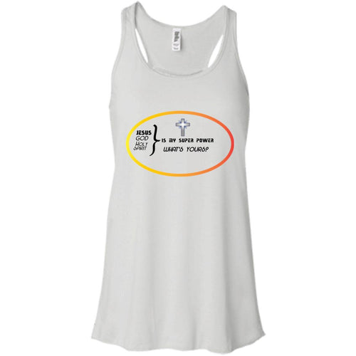 Custom Personalized T-Shirt Ladies' Bella + Canvas Flowy Racerback Tank