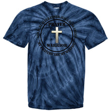 "Prayer Warrior" - Custom Personalized T-shirts Men's Women's 100% Cotton Tie Dye T-Shirt