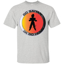 "Go Saiyan or Go Home" Custom Personalized T-shirts Men's Women's Ultra Cotton T-Shirt