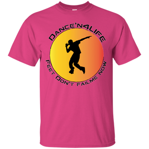 Dance'N4Life - Feet Don't Fail Me Now" - Custom Personalized T-shirts Men's Women's Cotton T-Shirt