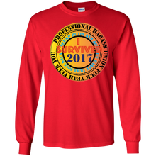 "Fuck Yeah - I Survived 2017" Personal Designer long sleeve Men's Ultra Cotton T-Shirt