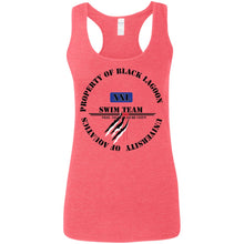 "Property of Black Lagoon U" Custom Personalized Ladies' Softstyle Racerback Tank
