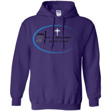 "God Is My Super Power" -B Personal Designer long sleeve Hoodie Men's Women's Pullover Hoodie 8 oz.