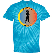 "Saiyan" 4Life - Custom Personalized T-shirts Men's Women's 100% Cotton Tie Dye T-Shirt
