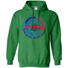 "Trump: Year One - My Super Power"- Personal Designer Men's Women's Pullover Hoodie 8 oz.