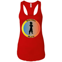 "Saiyan" 4Life - Custom Personalized Ladies' Ideal Racerback Tank