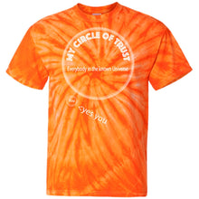 "My Circle of Trust" - Custom Personalized T-shirts Men's Women's 100% Cotton Tie Dye T-Shirt