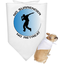 "No Surrender - Dance'n4Life" Cool Unique Designer Doggie Bandana