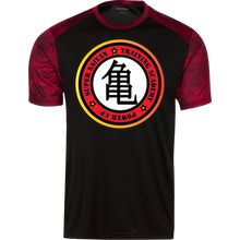 "Super Saiyan - Training Academy" Custom Personalized T-shirts Men's Women's CamoHex Colorblock T-Shirt