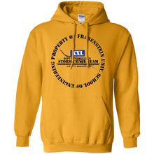 "Property of Frankenstein U. School of Engineering" - B Personal Designer Men's Women's Pullover Hoodie 8 oz.