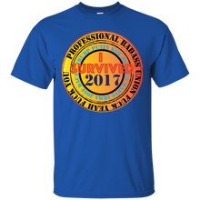 "Fuck Yeah - I Survived 2017" Custom Personalized T-shirts Men's Women's Ultra Cotton T-Shirt jt