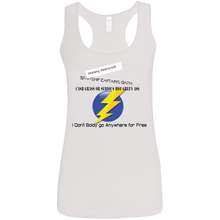 "Hot Green Ass" Custom Personalized T-Shirt Ladies' Softstyle Racerback Tank