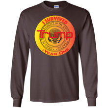 "I Survived Trump:Year One" - Personal Designer long sleeve Men's Ultra Cotton T-Shirt