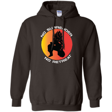 "No Surrender No Retreat - Saiyan" Personal Designer Men's Women's Pullover Hoodie 8 oz.