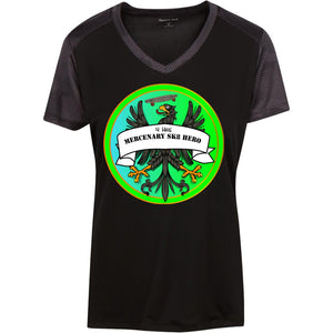 4Hire  "Mercenary Sk8 Hero" Custom Personalized T-shirts Men's Women's Ladies' CamoHex Colorblock T-Shirt