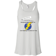 "Hot Green Ass" Custom Personalized T-Shirt Ladies' Bella + Canvas Flowy Racerback Tank