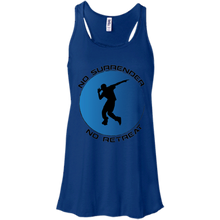 "No Surrender - Dance'n4Life" Custom Personalized T-Shirt Ladies' Canvas Flowy Racerback Tank