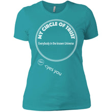 "My Circle of Trust" - Custom Personalized Ladies' Boyfriend T-Shirt