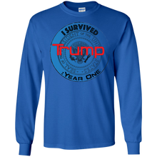 "I Survived Trump:Year One" - Saiyan" Personal Designer long sleeve Men's Ultra Cotton T-Shirt