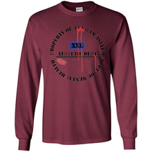 PROPERTY OF ARKHAM3B "Arkham Athletics - Help" - Personal Designer long sleeve Men's Ultra Cotton T-Shirt