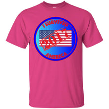 "I SURVIVED AMERICA 2017" Custom Personalized T-shirts Men's Women's Ultra Cotton T-Shirt