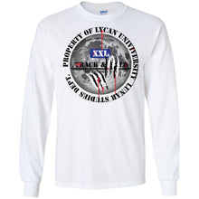 "Property Of Lycan U Lunar Studies" -B Personal Designer long sleeve Hoodie Men's Women's LS Ultra Cotton T-Shirt