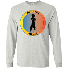 "Saiyan" 4Life - Personal Designer long sleeve T-shirts Men's Women's LS Ultra Cotton T-Shirt