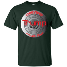 "I Survived Trump: Year One" - S Custom Personalized T-shirts Men's Women's Ultra Cotton T-Shirt
