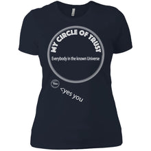 "My Circle of Trust" - Custom Personalized Ladies' Boyfriend T-Shirt