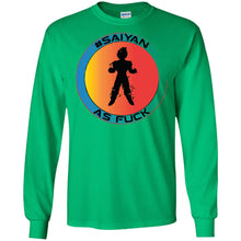 #SAIYAN AF Personal Designer long sleeve Hoodie Men's Women's LS Ultra Cotton T-Shirt