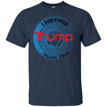 "I Survived Trump: Year One" - B Custom Personalized T-shirts Men's Women's Ultra Cotton T-Shirt