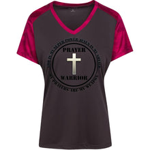 "Prayer Warrior" Custom Personalized T-shirts Men's Women's Ladies' CamoHex Colorblock T-Shirt