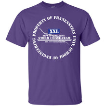 "Property of Frankenstein U. School of Engineering" - W Custom Personalized T-shirts Men's Women's Ultra Cotton T-Shirt