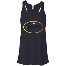Custom Personalized T-Shirt Ladies' Bella + Canvas Flowy Racerback Tank