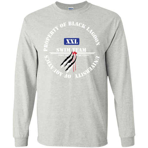 Property of Black Lagoon U. Swim Team - Personal Designer long sleeve T-shirts Men's Women's LS Ultra Cotton T-Shirt