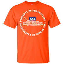 "Property of Frankenstein U. School of Engineering" - W Custom Personalized T-shirts Men's Women's Ultra Cotton T-Shirt