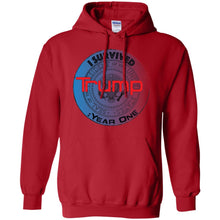 "I Survived Trump: Year One" - B Personal Designer Men's Women's Pullover Hoodie 8 oz.