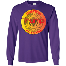 "I Survived Trump:Year One" - Personal Designer long sleeve Men's Ultra Cotton T-Shirt