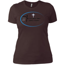 "God Is My Super Power - What's Yours ?" - b Custom Personalized Ladies' Boyfriend T-Shirt