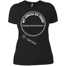 "My Circle of Trust" - Custom Personalized Ladies' Boyfriend T-Shirt