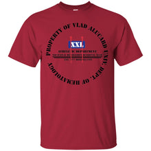 "Property Of Vlad  Alucard U Dept. of Hematology” -B Custom Personalized T-shirts Men's Women's Ultra Cotton T-Shirt