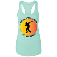 Dance'N4Life - Feet Don't Fail Me Now" - Custom Personalized T-shirts Ladies Ideal Racerback Tank