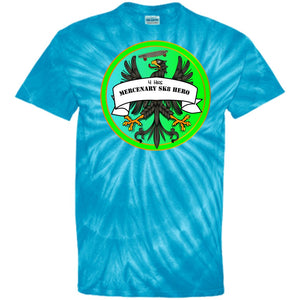 4Hire  "Mercenary Sk8 Hero" Custom Personalized T-shirts Men's Women's 100% Cotton Tie Dye T-Shirt