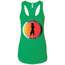 "Saiyan" 4Life - Custom Personalized Ladies' Ideal Racerback Tank