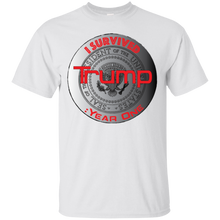 "I Survived Trump:Year One" - Custom Personalized T-shirts Men's Women's Cotton T-Shirt